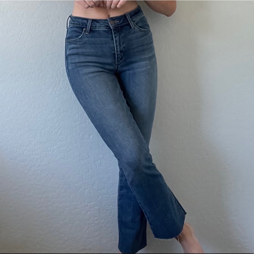 RSQ Sydney Cropped Flare Jeans